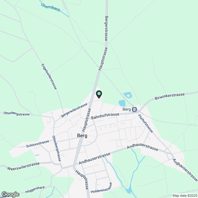 Wohnung in Berg TG - Karte