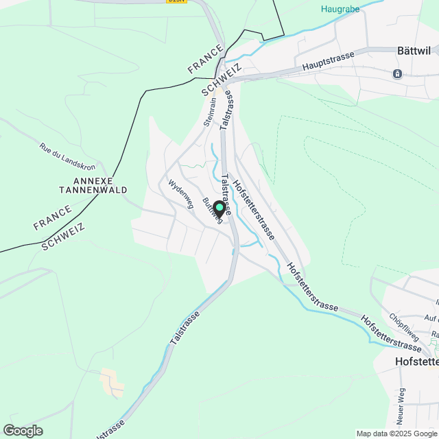 Apartment for rent in Hofstetten-Flüh, Switzerland - Karte