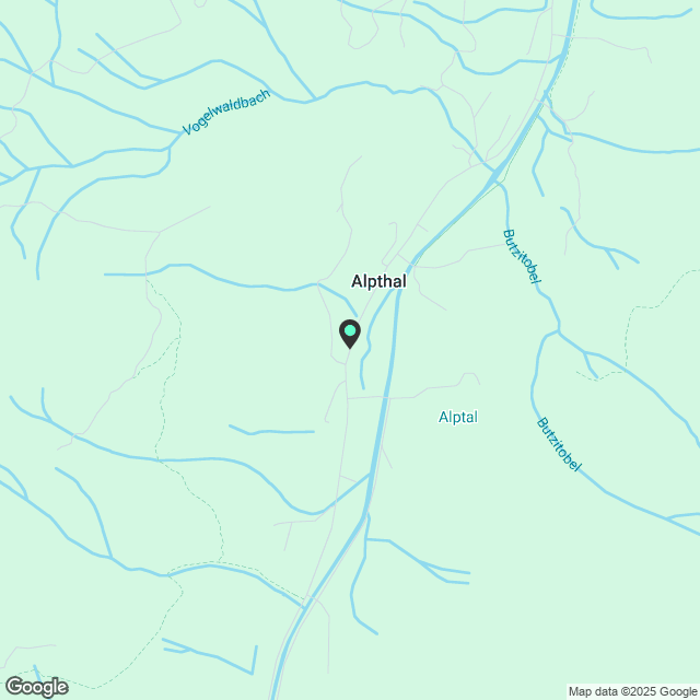 Wohnungen in Alpthal - Karte