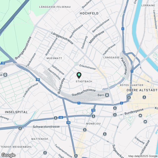 Frisch sanierte City-Oase direkt beim Bahnhof! - Karte