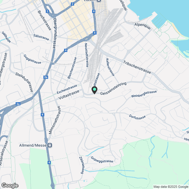 2.5 Zimmer, Attikawohnung 4. OG - Karte