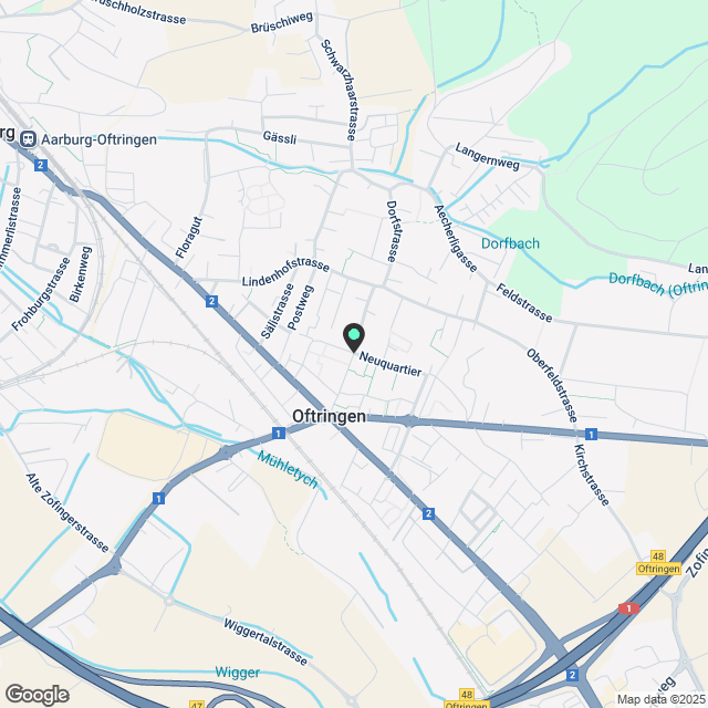 4.5-Zi-Wohnung Überbauung «Kreuzplatz» in Oftringen - Karte