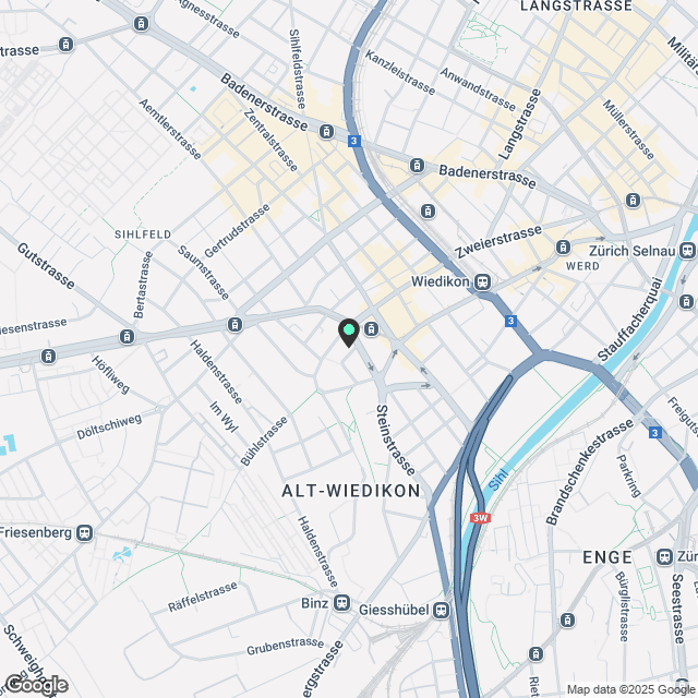 2 ½ Zimmer-Wohnung in Zürich mieten - Karte