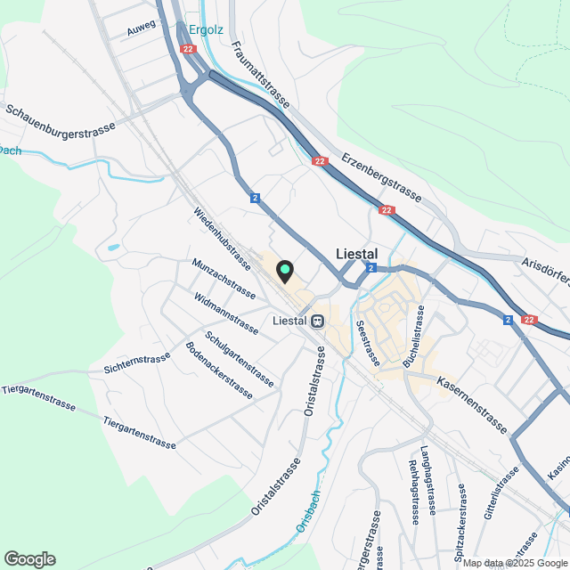 3 ½ Zimmer-Wohnung in Liestal mieten - Karte
