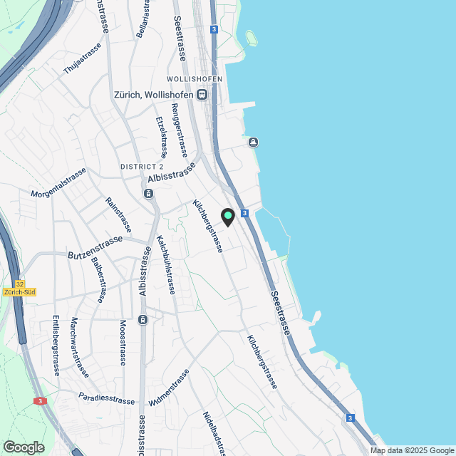 2 Zimmer-Wohnung in Zurich mieten - Karte