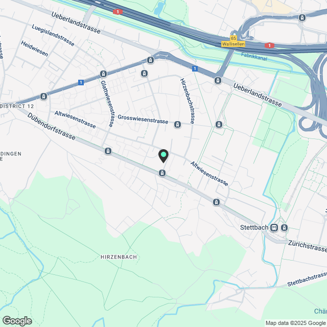 2 Zimmer-Wohnung in zurich mieten - Karte