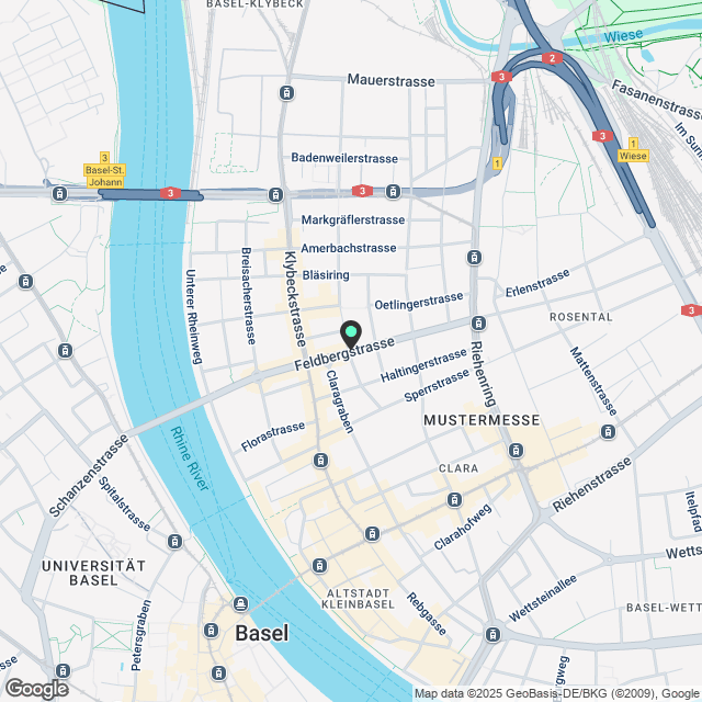 Erstvermietung nach Teilsanierung - Ihre neue Wohnung im Herzen von Basel - Karte