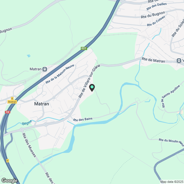 LOCATION-VENTE - Impasse de Champ-Riond à Matran - Karte