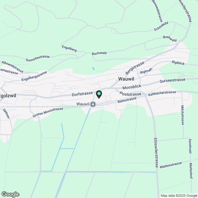 Wohnung in Wauwil - Karte