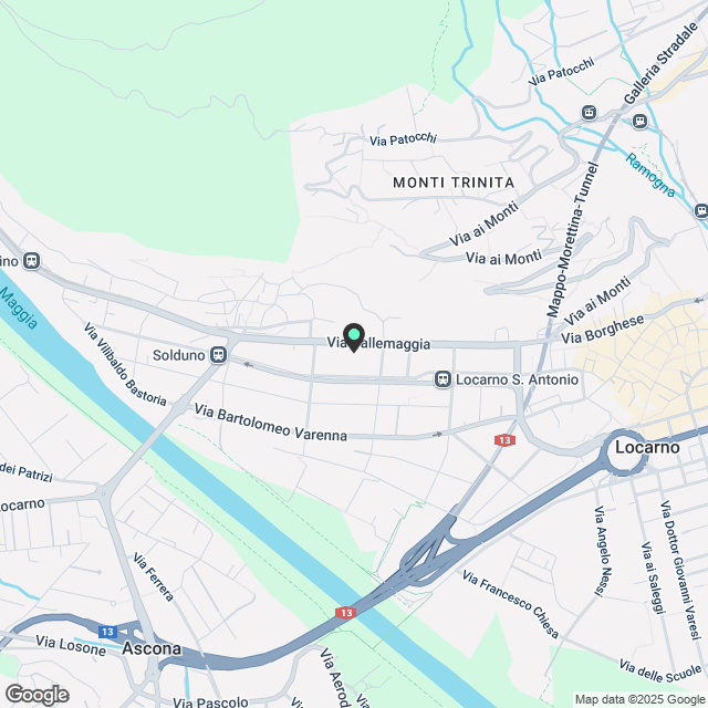 AFFITTASI NUOVO APPARTAMENTO A LOCARNO 2.5 - Karte