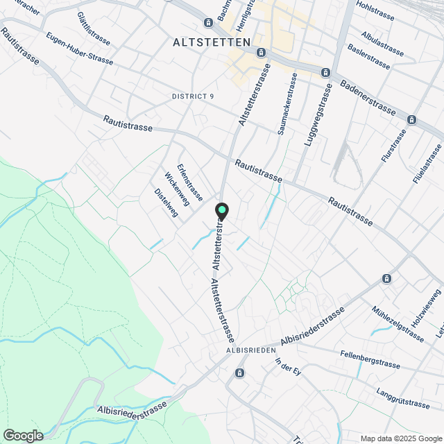 Erstvermietung moderne Stadtwohnungen in Zürich-Altstetten - Nahe Uetliberg - Karte