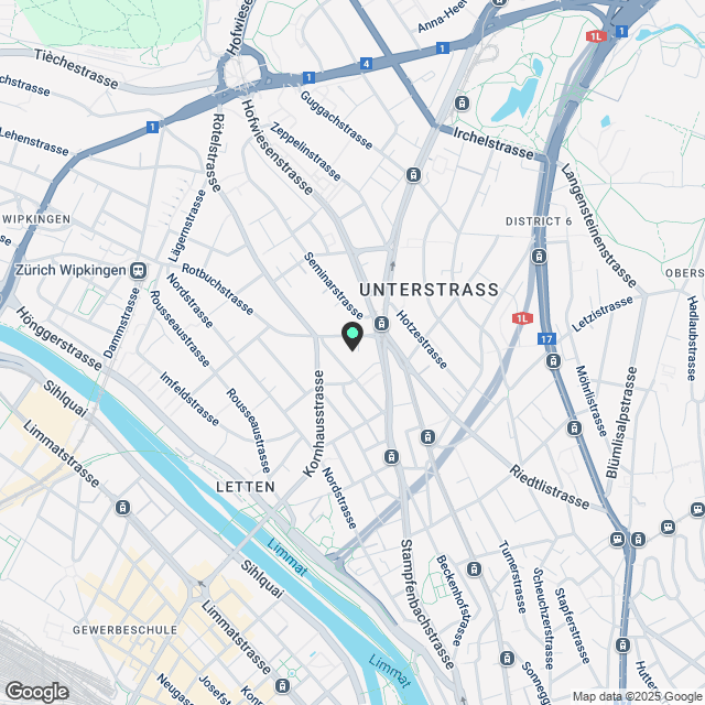 City Pop - Cosy Studio Apartments close to Zürich centre - Karte