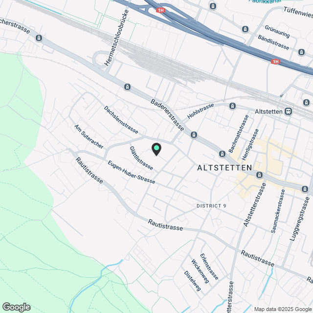 3 ½ Zimmer-Wohnung in Zürich mieten - Karte