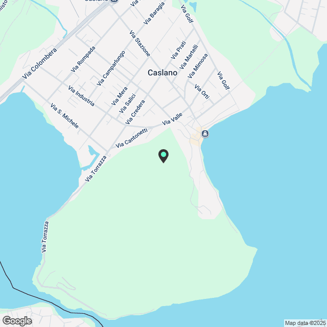 Caslano: Casa a schiera 3.5 locali - Karte