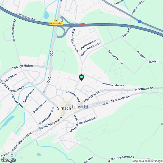 Charmante Wohnung in Sirnach - Karte