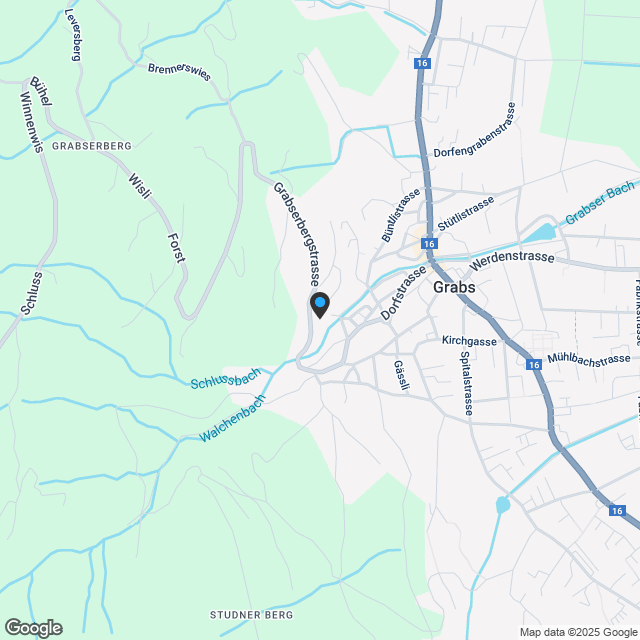 «Quartier³» - mittendrin, am Berg» - Karte