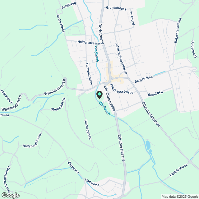 Wohnen am Waldrand von Embrach - Karte
