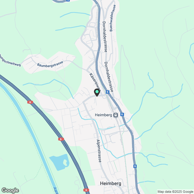 5 1/2 Wohnung in Heimberg - Karte