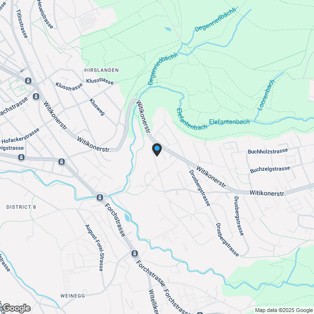Attraktive 4.5-Zimmer-Stadtwohnung mit Weitblick - Karte