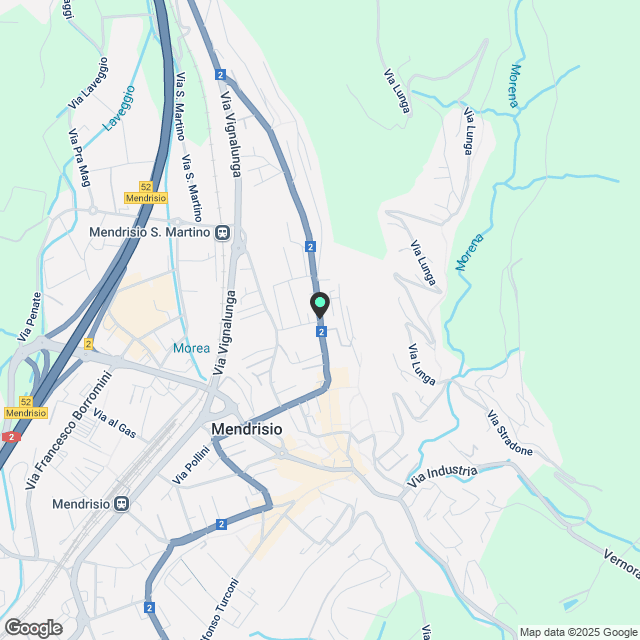 2,5 Zimmer in Erstbezug in Mendrisio - Karte