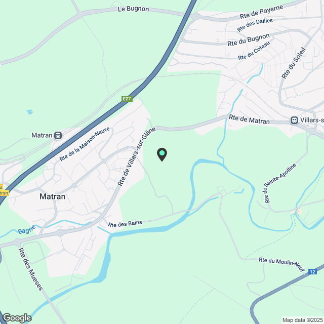 LOCATION-VENTE - Impasse de Champ-Riond à Matran - Karte