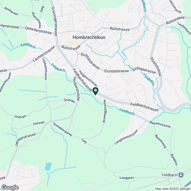 Moderne 2-Zimmer-Galeriewohnung in Hombrechtikon zu vermieten - Karte