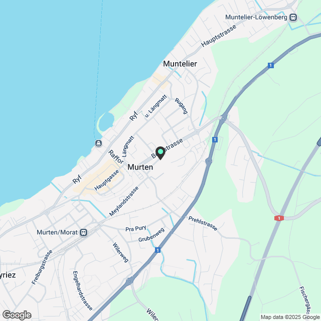 3 ½ Zimmer-Wohnung in Murten mieten - Karte