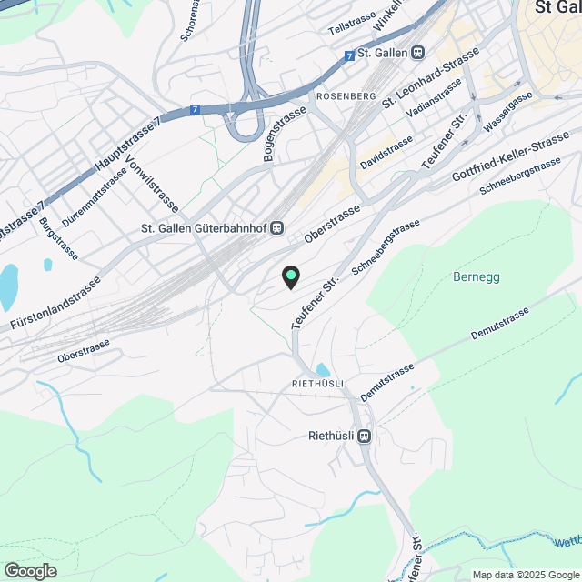 Neu-Renoviert, 2.5-Zi, 5Min. zum Bahnhof, Balkon - Karte