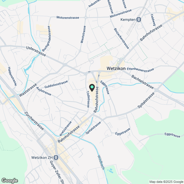MOVEment Wohnung im Zentrum von Wetzikon - Karte