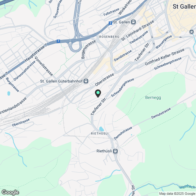 3 ½ Zimmer-Wohnung in St. Gallen mieten - Karte