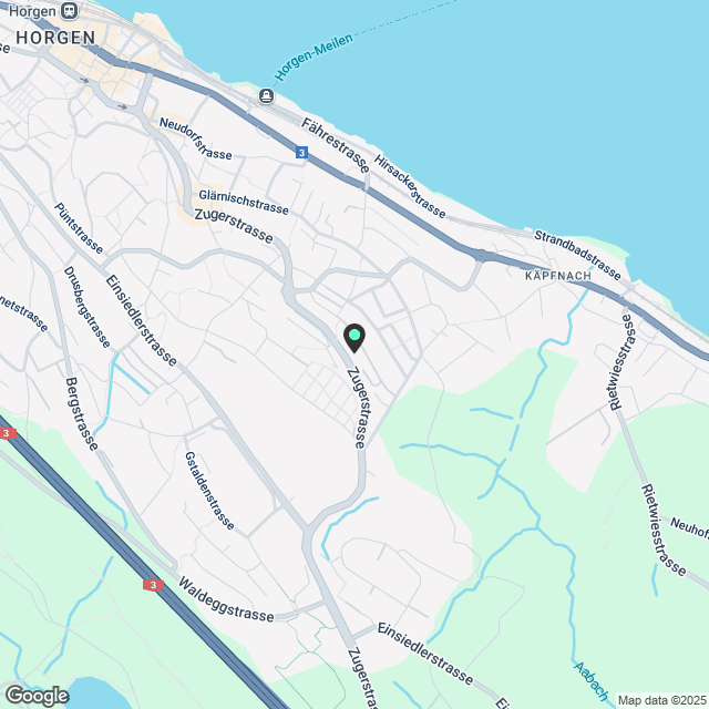 2 ½ Zimmer-Wohnung in Horgen mieten - Karte