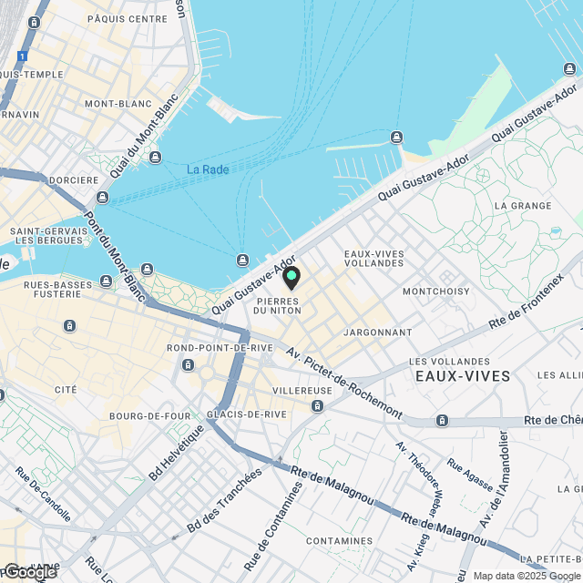2 Bedroom Apartment near Lake Geneva(4.5pieces) - Karte