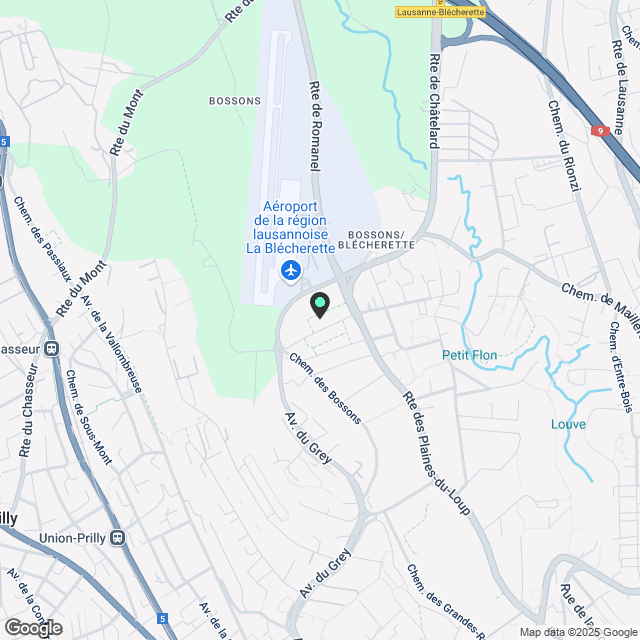 Les Plaines du Loup - COLOCATION POUR ETUDIANTS | dreamo.ch - Karte