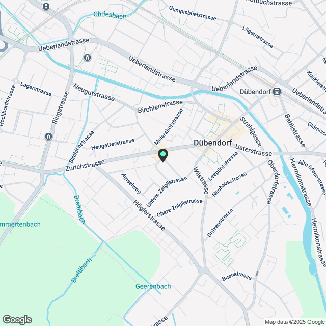 3 ½ Zimmer-Wohnung in Dübendorf mieten - Karte
