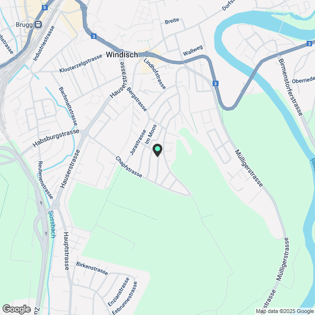 4.5 Zimmer Attikawohnung in Windisch - Karte
