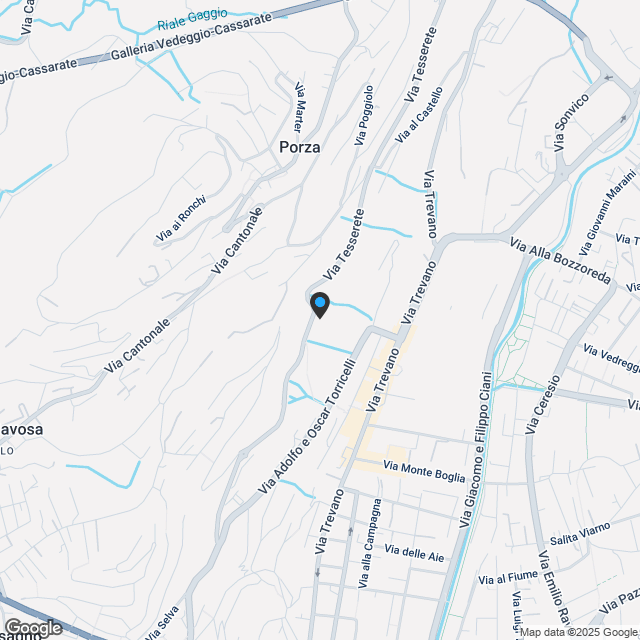 2,5 Locali in Nuovo Progetto residenziale Mirador in Via Tesserete - Karte