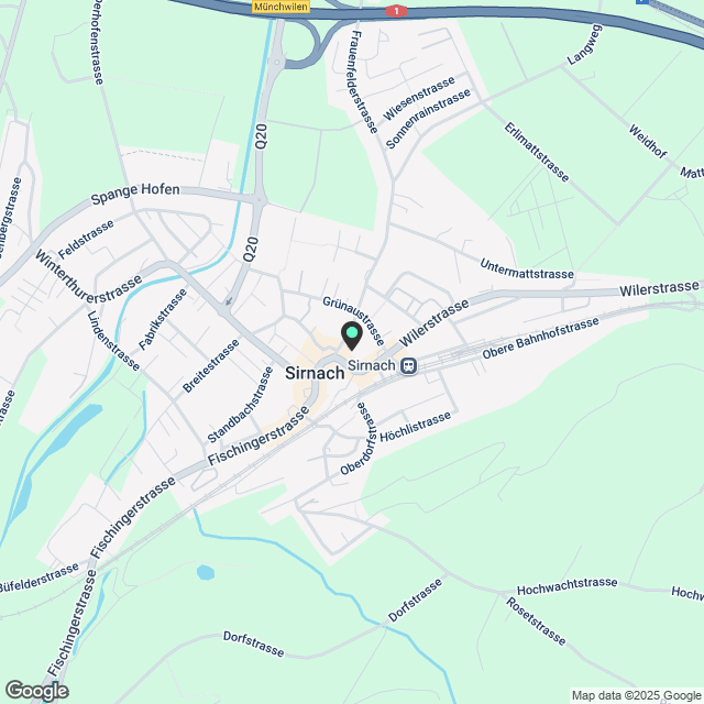 Stilvolle 4.5-Zimmer-Wohnung mit Ausblick ins Grüne - Karte