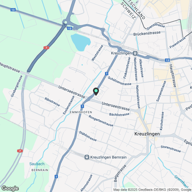 Einliegerwohnung in Kreuzlingen - Karte
