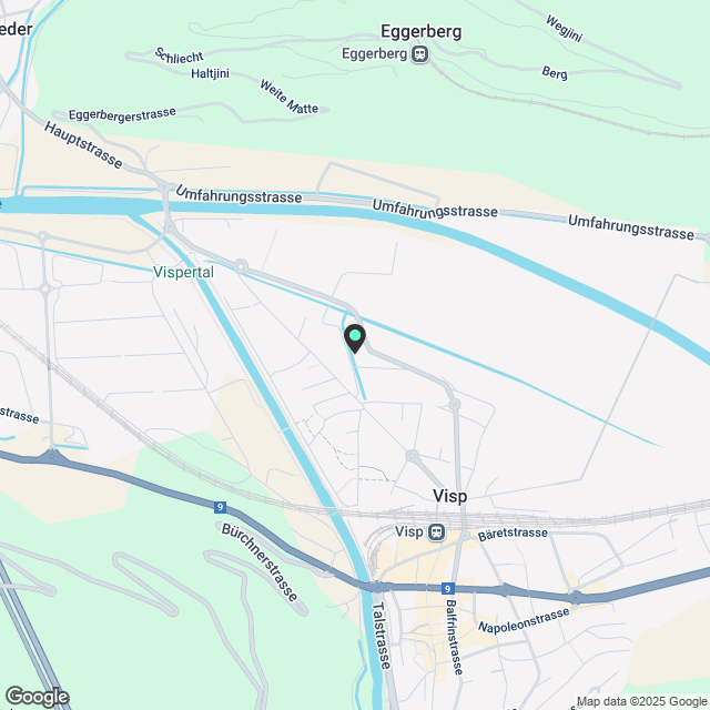 3 ½ Zimmer-Wohnung in Visp mieten - Karte