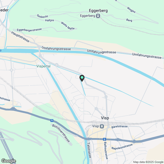 2 ½ Zimmer-Wohnung in Visp mieten - Karte