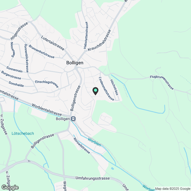 Ruhig, modern, nah bei Bern 3.5-Zimmer zum Wohlfühlen - Karte