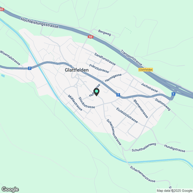 3 ½ Zimmer-Wohnung in Glattfelden mieten - Karte