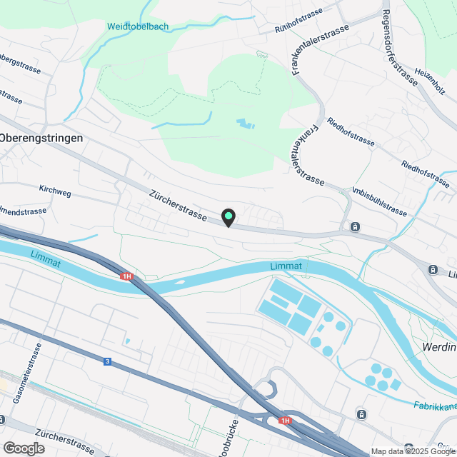 Praktische 2.5 Zi.-Whg. mit Gartensitzplatz in Neubau - Karte