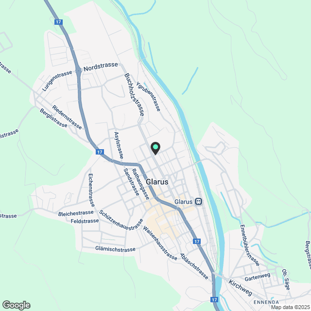 4 ½ Zimmer-Wohnung in Glarus mieten - Karte