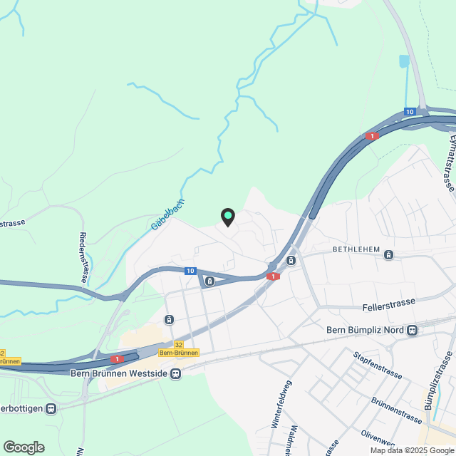 2 Zimmer-Wohnung in Bern mieten - Karte