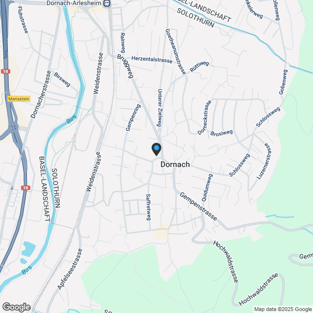 Hofgarten Dornach - Ein Ort fürs Leben - Karte