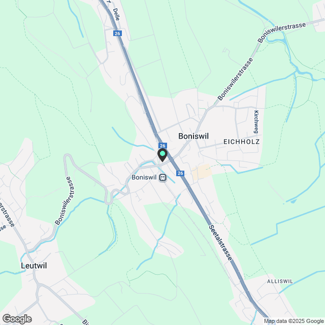 2 ½ Zimmer-Wohnung in Boniswil mieten - Karte
