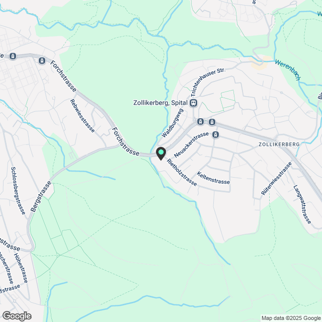 2 ½ Zimmer-Wohnung in Zollikerberg mieten - Karte