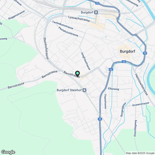 3.5 Zimmerwohnung in Burgdorf - Karte