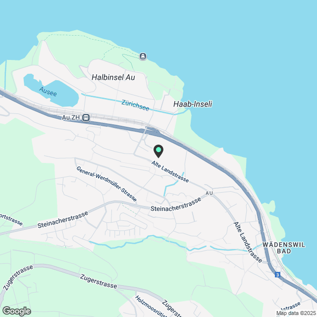 ERSTVERMIETUNG "AuPark" - Wohnen am Zürichsee - Karte